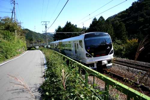 中央本線 原 白野 笹子町 大月市 山梨県
