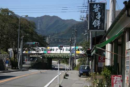 町並み 阿弥陀海 笹子町 大月市 山梨県