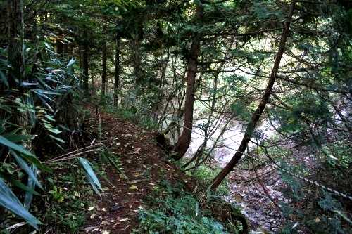 甲州街道峠道 日影 大和町 甲州市 山梨県
