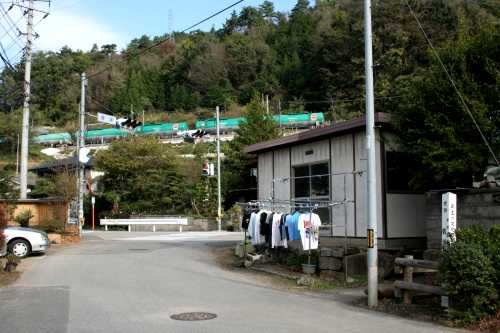 鶴瀬関所跡 鶴瀬 大和町 甲州市 山梨県