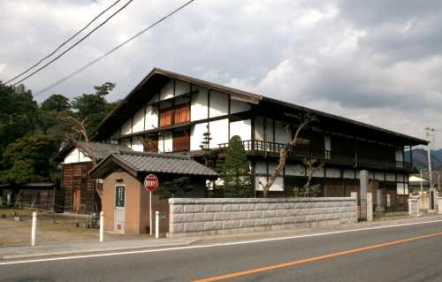 下花咲宿本陣跡（重要文化財星野家住宅） 花咲町 大月市 山梨県