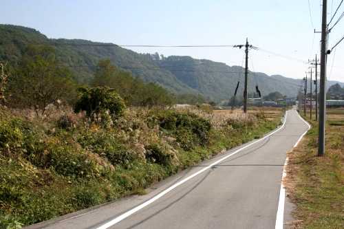 七里岩・旧甲州街道 山口 上教来石 白州町 北杜市 山梨県