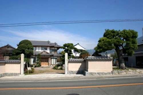 本陣槍掛けの松 勝沼 勝沼町 甲州市 山梨県