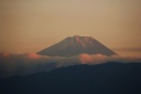 富士山夕景 舞鶴城より 丸の内１丁目 甲府市 山梨県