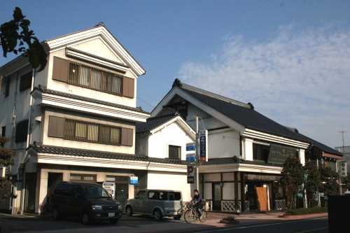 旧韮崎宿家並み 井筒屋醤油（中央） 本町２丁目 韮崎市 山梨県
