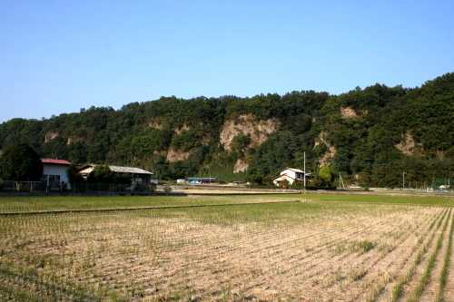 七里岩 下祖母石（うばいし） 韮崎市 山梨県