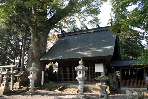 八幡社 御射山神戸 富士見町 諏訪郡 長野県