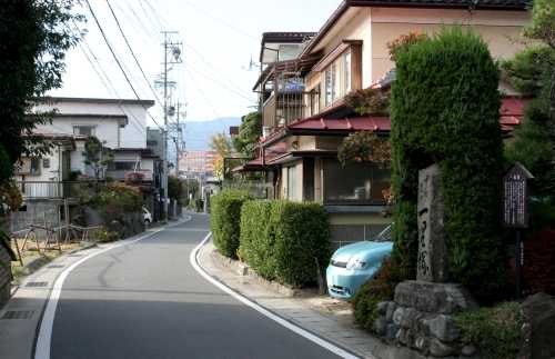 一里塚跡 富部 下諏訪町 諏訪郡 長野県