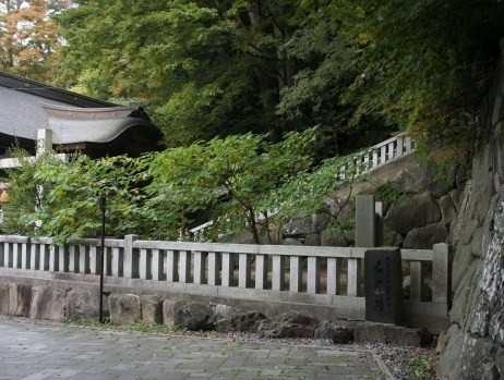 下諏訪宿甲州道中口番屋跡 横町木の下 下諏訪町 諏訪郡 長野県