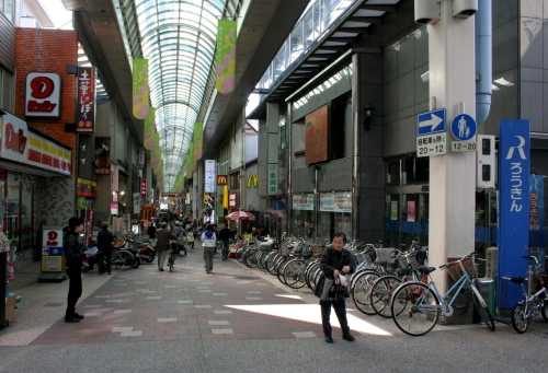 伏見銀座跡 大手筋通・両替町通交差点 銀座町１丁目 伏見区 京都市