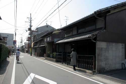 町並み 淀池上町 伏見区 京都市