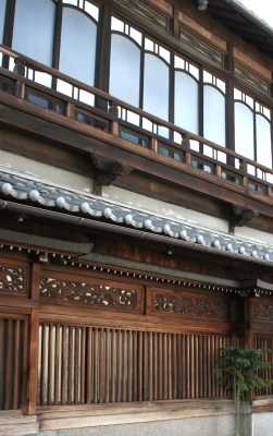 旧遊郭家並み 橋本小金川 八幡市