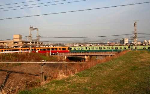 船橋川・楠葉橋 京阪本線 樋ノ上町 枚方市