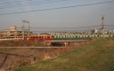 船橋川・楠葉橋 京阪本線 樋ノ上町 枚方市