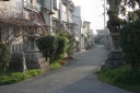 常夜燈 片埜神社参道入口 黄金野１丁目 枚方市
