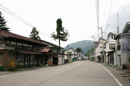 旧三俣宿町並み 三俣 湯沢町 南魚沼郡 新潟県