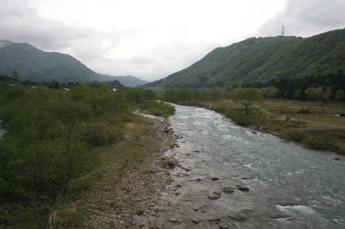 清津川 大島橋より 三俣 湯沢町 南魚沼郡 新潟県