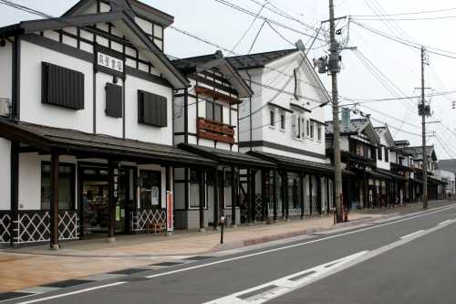 旧塩沢宿家並み 塩沢 南魚沼市 新潟県