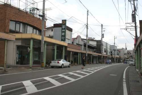 旧宿場町並 六日町 南魚沼市 新潟県