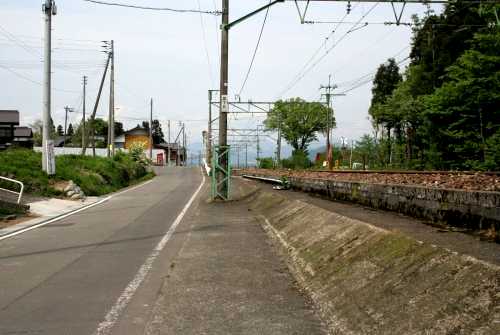 旧三国街道・ＪＲ上越線 宇津野新田 南魚沼市 新潟県