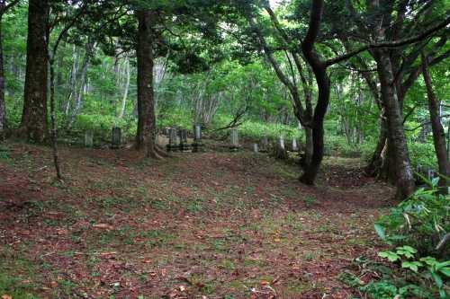 三坂茶屋跡 三国路自然歩道 永井 みなかみ町 利根郡 群馬県