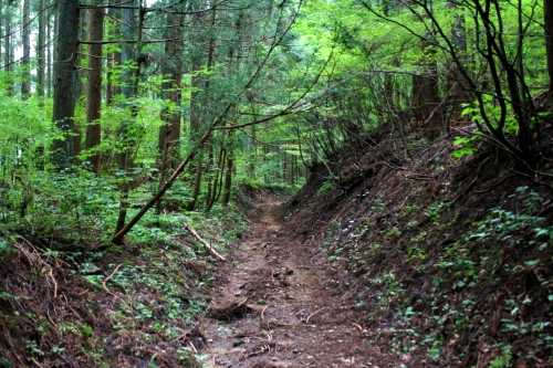 三国路自然歩道 永井 みなかみ町 利根郡 群馬県