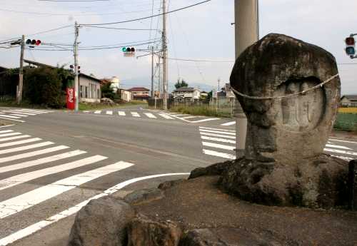 双体道祖神 上野田 北群馬郡 群馬県
