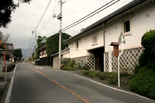 伊香保街道 野田宿町並 上野田 北群馬郡 群馬県
