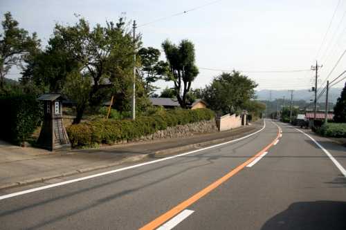 横堀宿町並 横堀 渋川市 群馬県