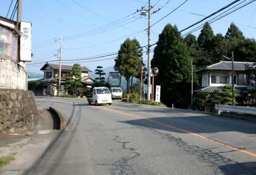 南牧旧道入口・道標 南牧 渋川市 群馬県