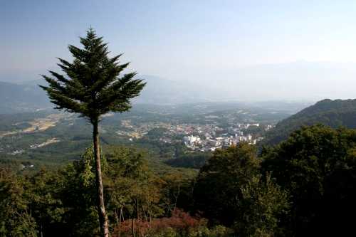 高根展望台 伊香保町湯中子 渋川市 群馬県