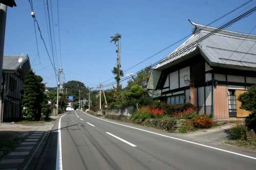本宿街並 中山 高山村 吾妻郡 群馬県