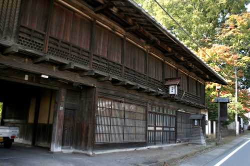 新田の本陣・問屋（平形家住宅門屋） 新田 中山 高山村 吾妻郡 群馬県