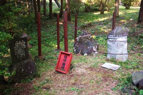 福守石 中山 高山村 吾妻郡 群馬県