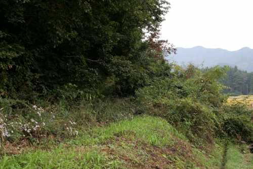金比羅峠に続く古道跡 塚原 上津 みなかみ町 利根郡 群馬県