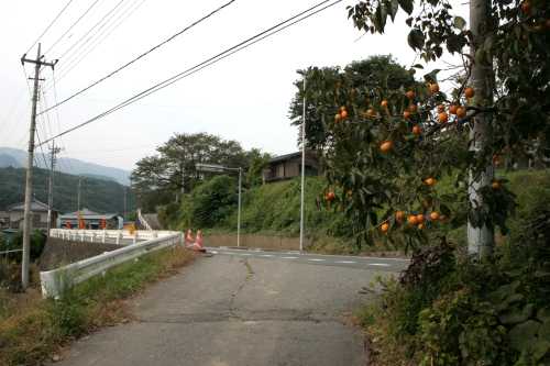 旧道・国道交差点 廻戸 みなかみ町 利根郡 群馬県