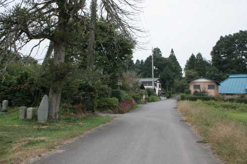 旧三国街道 廻戸 みなかみ町 利根郡 群馬県