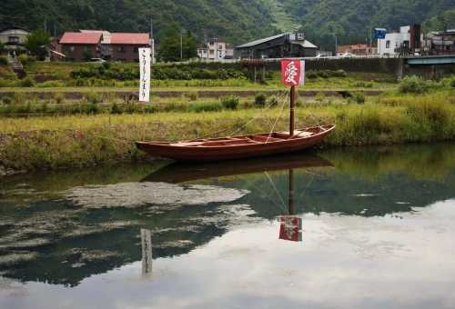 魚野川 川舟「こうりんぼう」 六日町 南魚沼市 新潟県