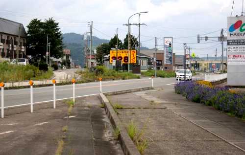 国道１７号九日町交差点 旧道直進 九日町 南魚沼市 新潟県