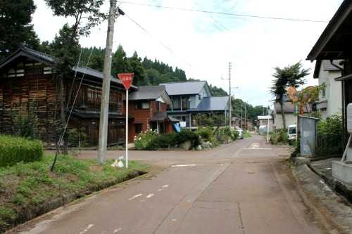 旧三国街道 市野江 南魚沼市 新潟県