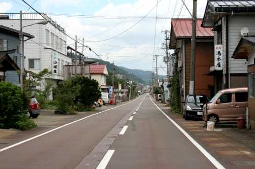 旅館街（県道７１号） 浦佐 南魚沼市 新潟県