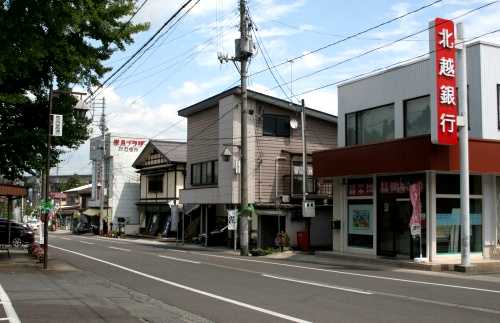 本陣跡（銀行北隣） 浦佐 南魚沼市 新潟県