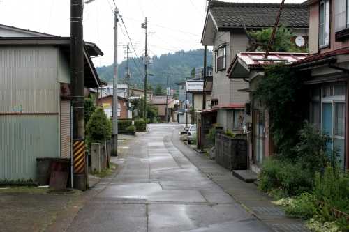 旧三国街道 堀之内 魚沼市 新潟県