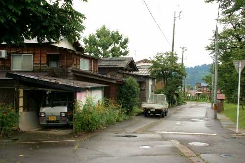 旧三国街道 堀之内 魚沼市 新潟県