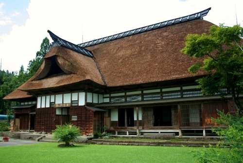 重要文化財 旧目黒家住宅 守門 須原 魚沼市 新潟県