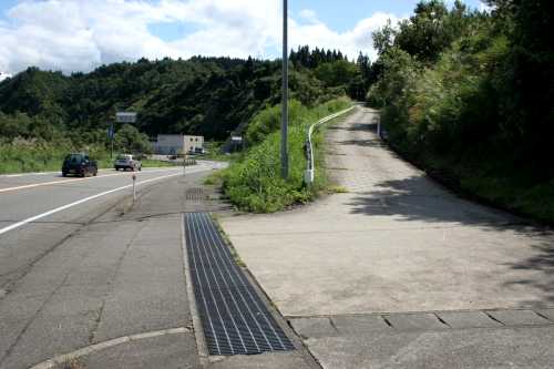 旧三国街道 和南津峠入口 和南津 川口町 北魚沼郡 新潟県