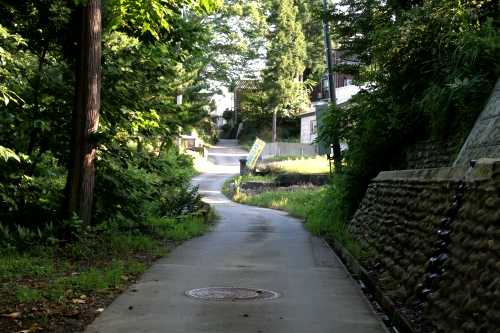 旧三国街道 稗生 小千谷市 新潟県