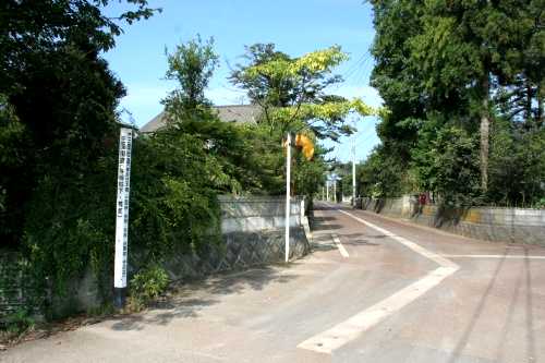 旧三国街道 李崎町 長岡市 新潟県