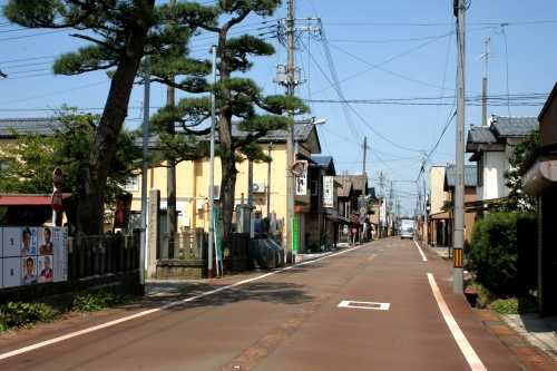 旧三国街道地蔵堂宿入口 分水新町１丁目 燕市 新潟県
