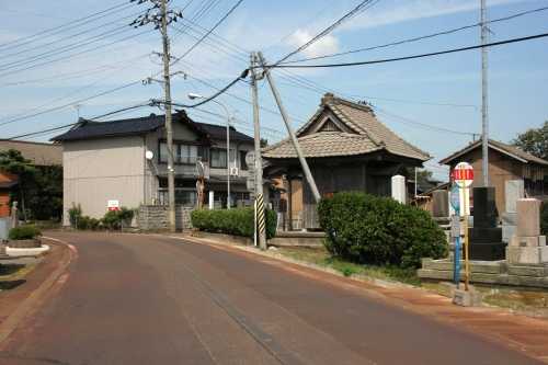十王堂 旧三国街道中島宿入口 中島 燕市 新潟県